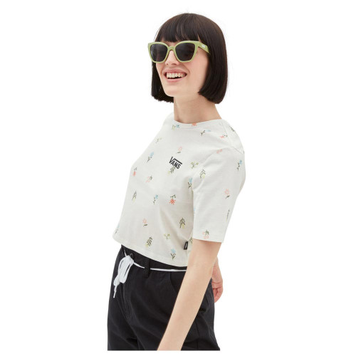 Vans Γυναικεία κοντομάνικη μπλούζα Micro Ditsy Crop Crew